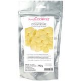 ScrapCooking Schokoladenkuvertüre weiss 190g